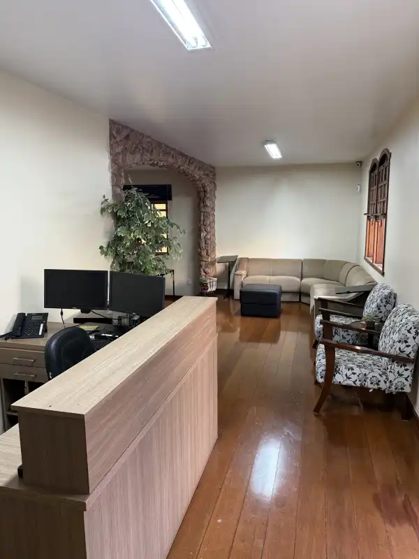 Recepção da Vliv Coworking em Belo Horizonte com atendimento personalizado